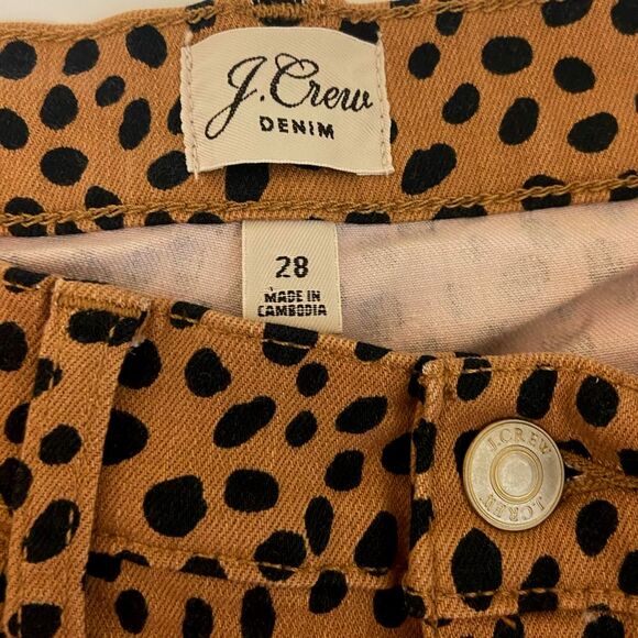 J. Crew - 9” Toothpick Stretch High Rise Jeans - size 28 / 6 - Picture 4 of 7